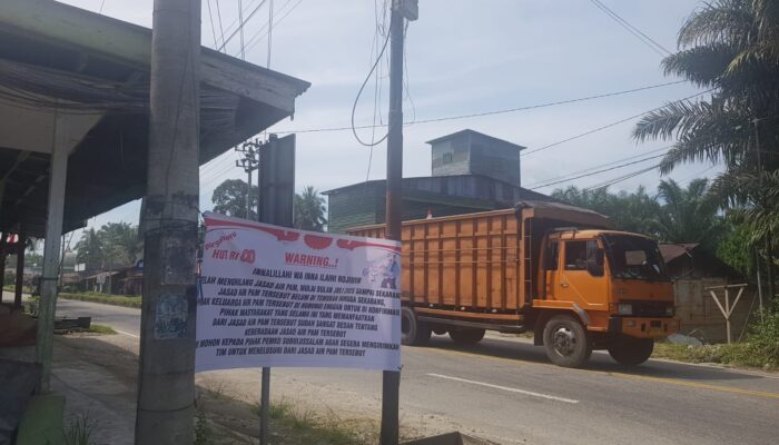 PDAM Kota Subulussalam Terus Disoal