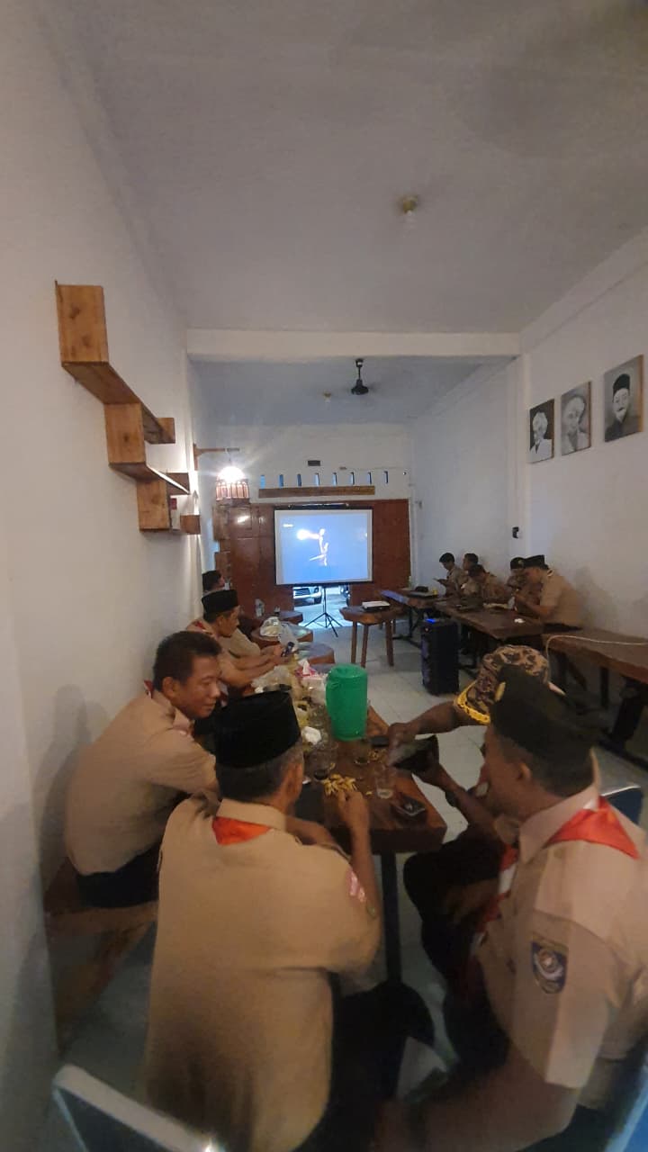 Pramuka Aceh Tamiang Gelar Nobar Film Tjokroaminoto Untuk Tingkatkan Nasionalisme