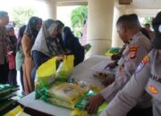 Polresta Banda Aceh Kembali Gelar GPM, Distribusikan 500 Sak Beras SPHP
