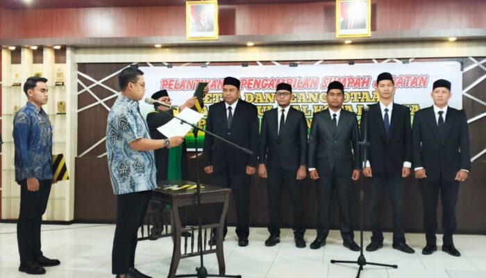 Lima Komisioner Baitul Mal Langsa Resmi Dilantik