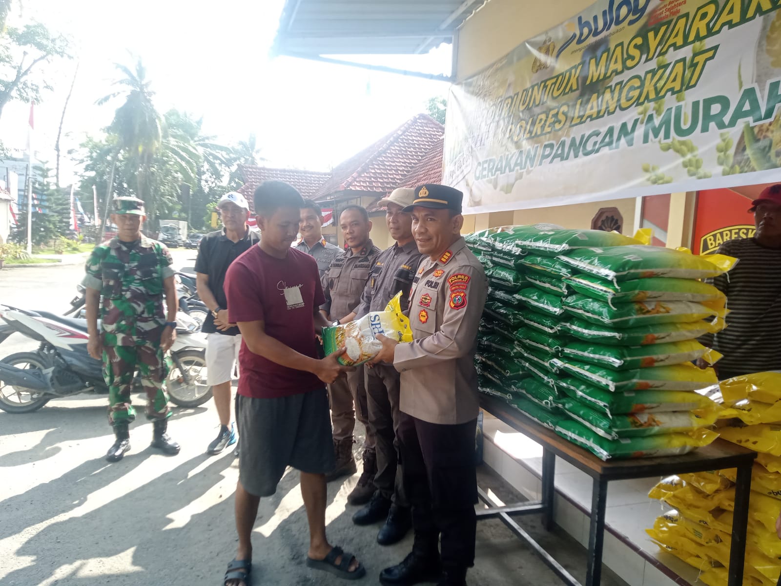 GPM Polsek P. Brandan Sangat Membantu Masyarakat Kecil