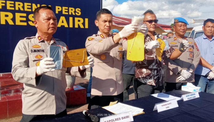 Jadi Kurir Sabu Dan Ekstasi, Sopir Angkot Di Dairi Ditangkap
