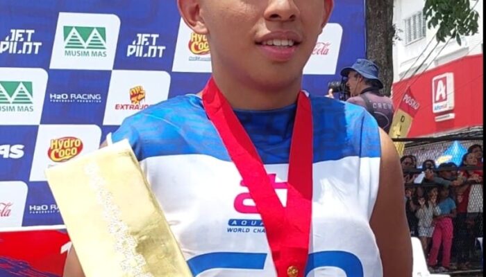 Membanggakan, Boanerger Parteg Asal Indonesia Juarai Aquabike Endurance Grand Prix Of Indonesia