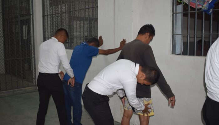 Cegah Peredaran Narkoba, Rutan Kelas IIB Humbahas Razia Insidentil