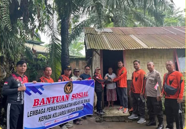 Sambut HUT Ke-80 RI, Lapas Kelas II Kota Binjai Gelar “Merdeka Peduli Sesama”