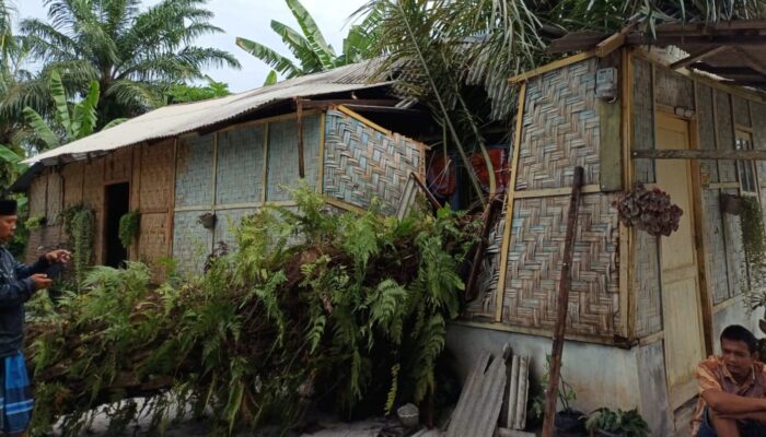 23 Rumah Di Serdang Bedagai Rusak Dihantam Puting Beliung
