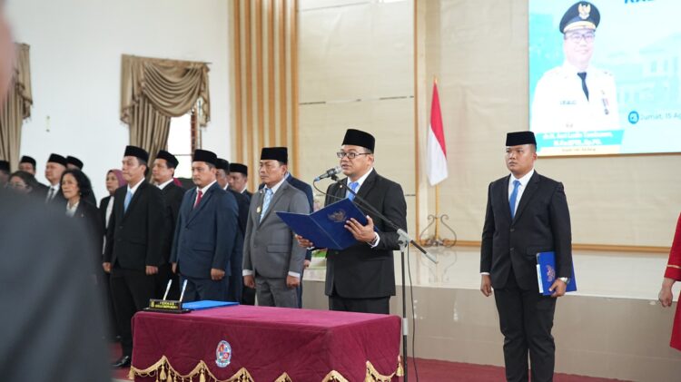 Asri Ludin Tambunan Rotasi 9 Pejabat Tinggi Pratama