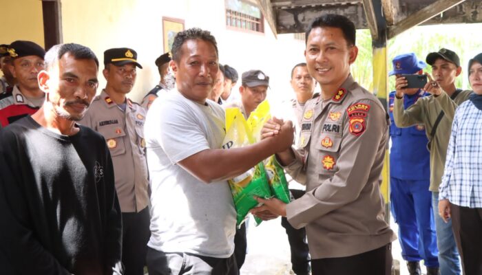 Stabilisasi Pasokan Dan Harga, Polres Aceh Singkil Sediakan 500 Sak Beras Murah