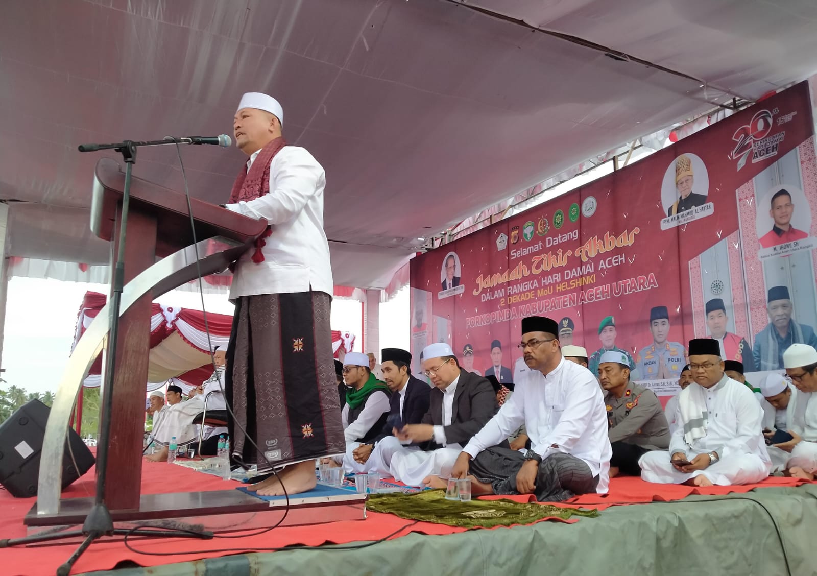 Bupati Aceh Utara Ajak Warga Jaga Perdamaian Pada Peringatan 20 Tahun MoU Helsinki