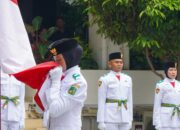 Khidmat Dan Penuh Haru, Rico Waas Kukuhkan Paskibraka Kota Medan 2025