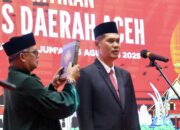 Gubernur Lantik M Nasir Sebagai Sekda Aceh