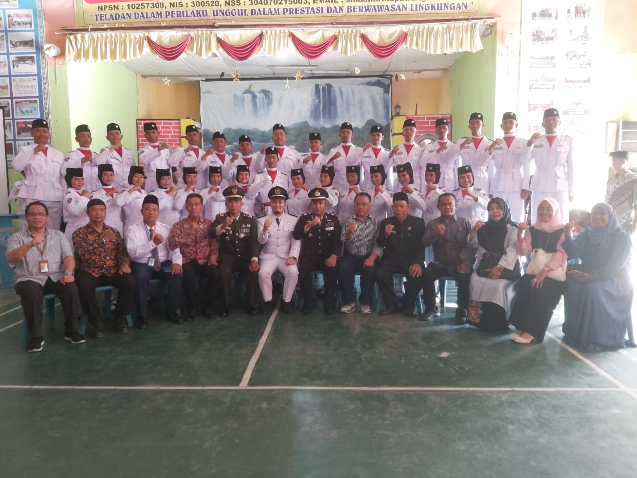 Paskibra Kecamatan Babalan-Sei Lepan 2025 Dikukuhkan 