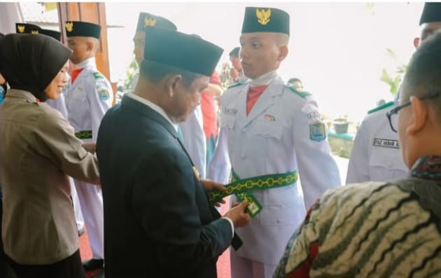 Wali Kota Binjai Kukuhkan 62 Anggota Paskibraka Tahun 2025