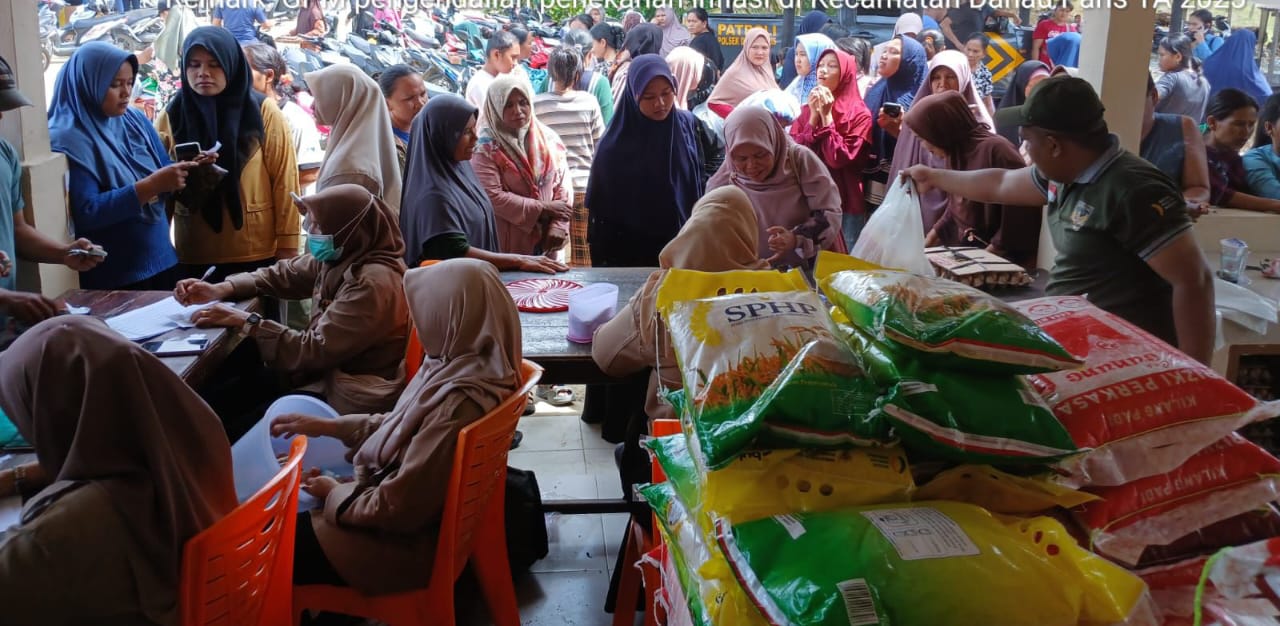 Stabilkan Harga Di Perbatasan Aceh Singkil, Dinas Pangan Buka Posko Pangan Murah