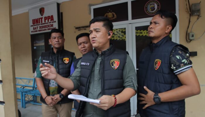 Polisi Tangkap Pelaku Pedofilia Di Sergai, 3 Anak Jadi Korbannya