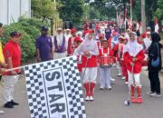 Ribuan Masyarakat Peusangan Jalan Santai Meriahkan HUT RI