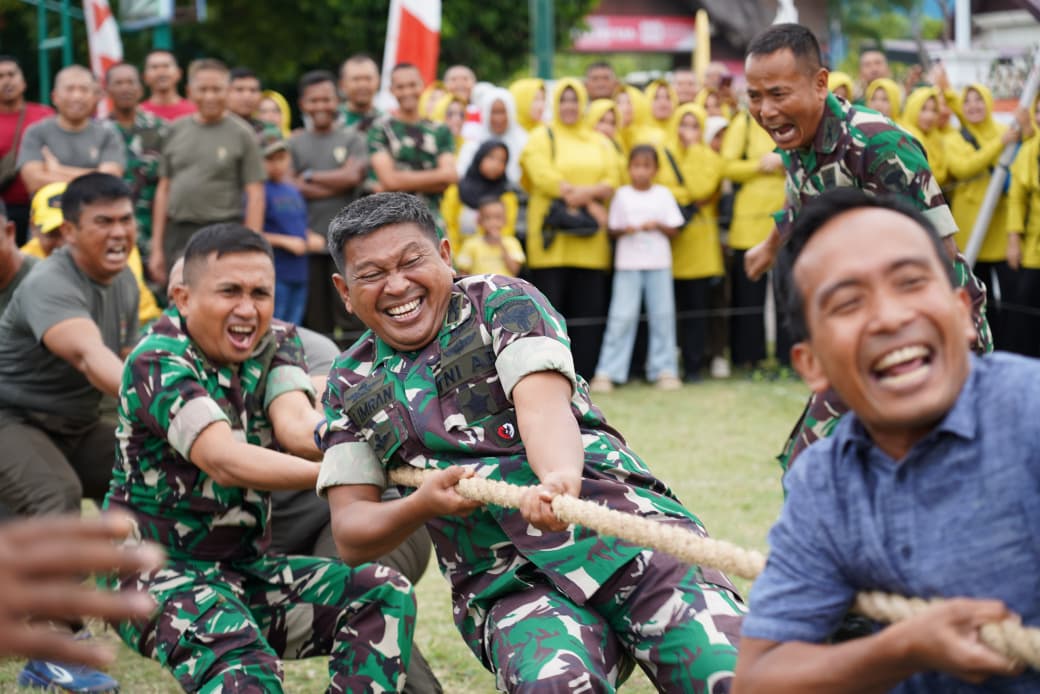 Korem 011/Lilawangsa Gelar Lomba HUT ke-80 RI, Danrem Ajak Perkokoh Persatuan