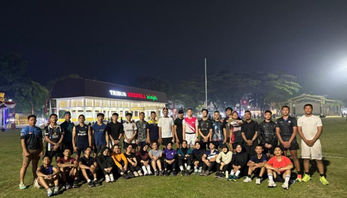 Puluhan Pelari Ikuti Night Run Di Binjai