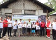 Wujudkan Kemerdekaan Bersama Masyarakat, Lapas Labuhanruku Berbagi Sembako