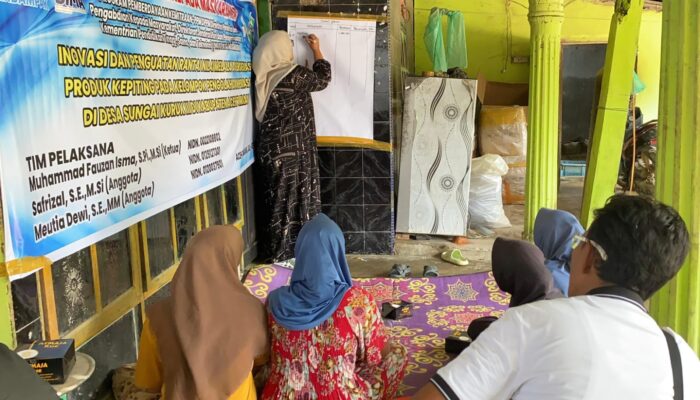 Tim PPM DPPM Universitas Samudra Inovasikan Dan Diversifikasi Produk Kepiting