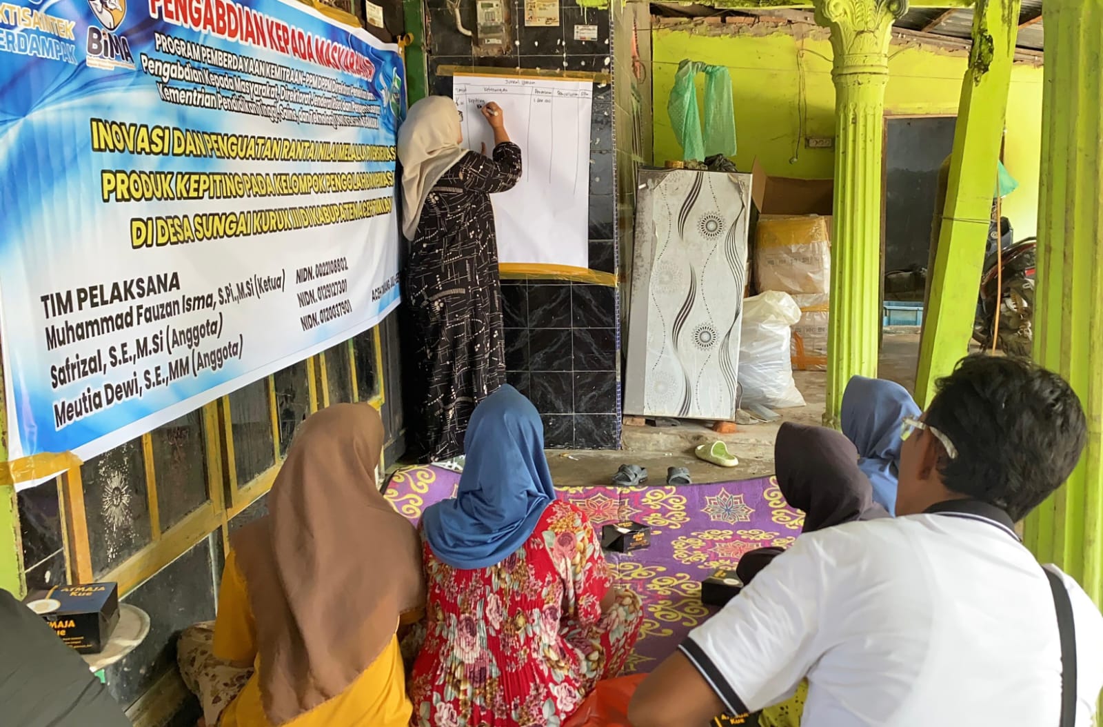 Tim PPM DPPM Universitas Samudra Inovasikan Dan Diversifikasi Produk Kepiting