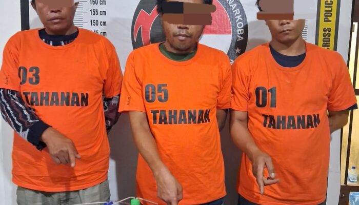 Tiga Pemain Sabu Di Pamatang Silimakuta Ditangkap Polisi, Barbuk 6,58 Gram