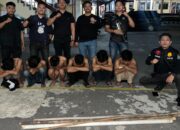 Polres P.Siantar Amankan 6 Remaja Tawuran