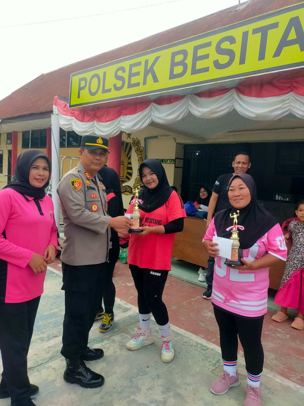 Tim Voli Dragon Juara Turnamen Kapolsek Besitang Cup