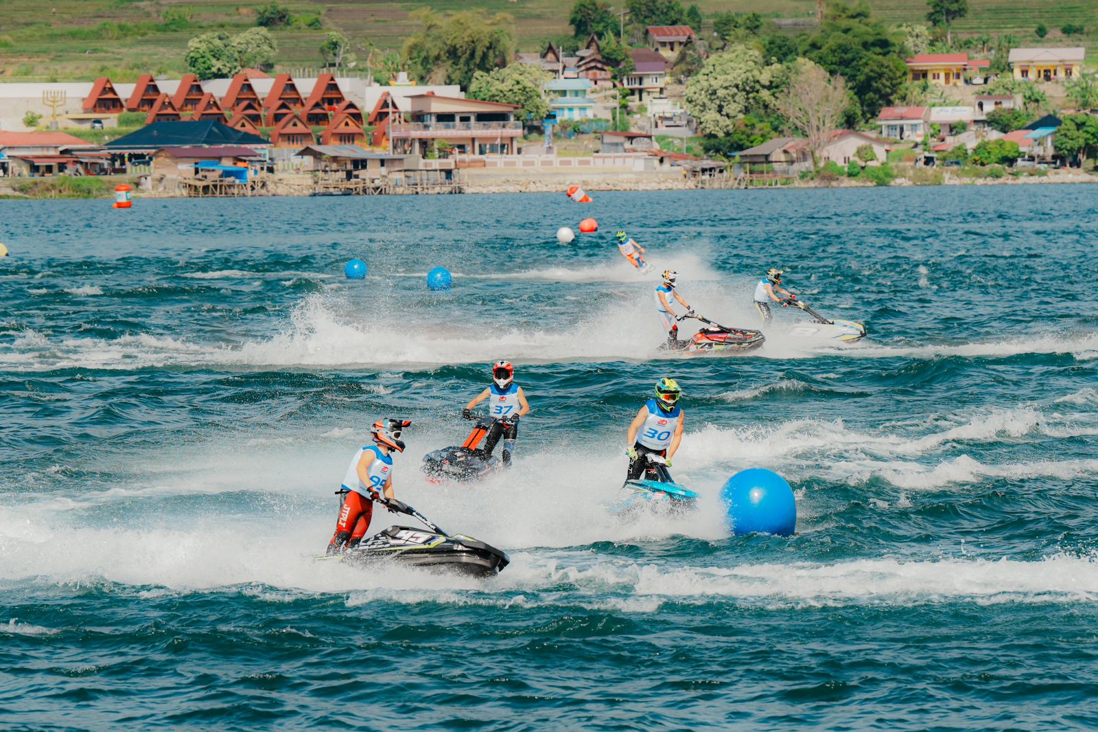 Pembalap Eropa Dominasi Moto 1 Aquabike Grand Prix of Indonesia