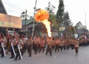 Taptu Dan Pawai Obor Sambut Ulang Tahun Ke-80 RI