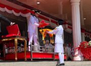 Pertama Kalinya, Fery Simatupang Pimpin Upacara HUT Ke 80 RI Di Labusel