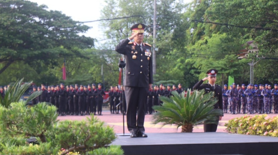 Brigjen Ari Wahyu Widodo Pimpin Upacara HUT Ke-80 Kemerdekaan Di Polda Aceh