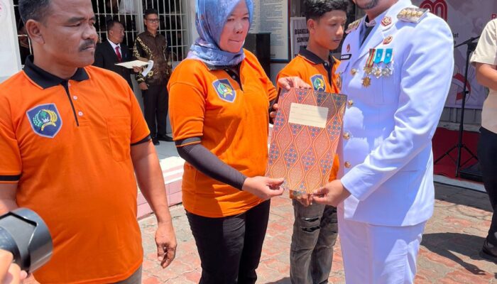 Bebas Setelah Dapat Remisi, WBP Lapas Kotapinang Ini Ingin Bertaubat