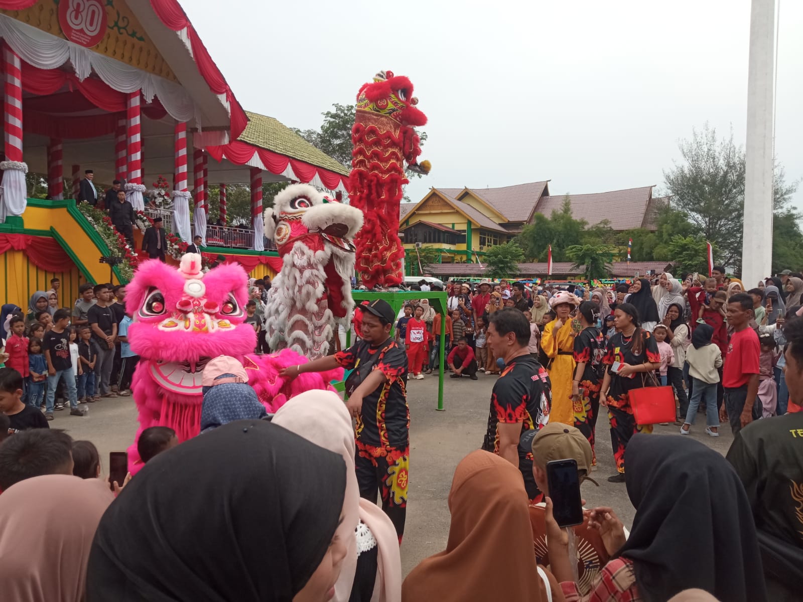 Perayaan HUT Ke-80 RI Di Aceh Tamiang Serasa Di Hongkong