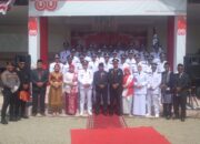 Said Mudhar Pimpin Upacara HUT Ke-80 RI Di Seunagan Timur