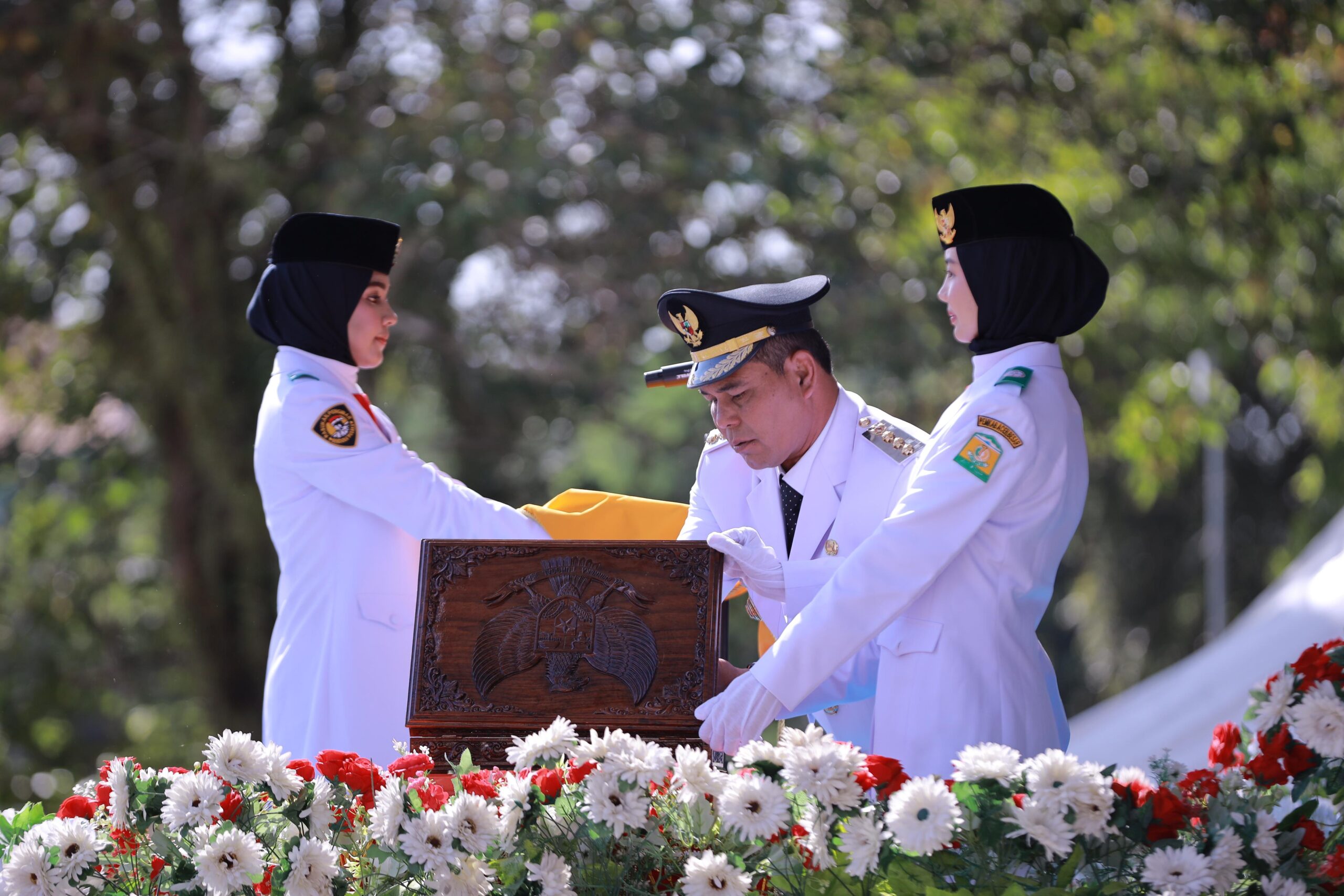 Khidmat, Peringatan Detik-detik Proklamasi Kemerdekaan Ke-80 RI Di Kota Jantho