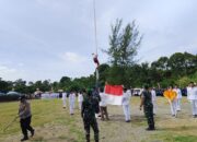 Heroik, Tali Bendera Putus Anak SD Keude Seumot Gerak Cepat