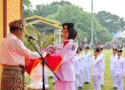 Pemko Binjai Gelar Upacara Peringatan HUT Ke- 80 RI Di Lapangan Merdeka