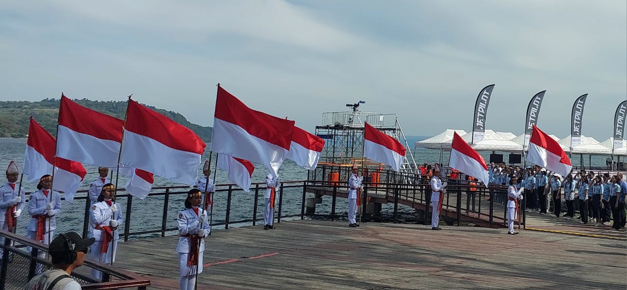 Pertama Kalinya, Perayaan HUT Ke-80 RI Diadakan Secara Khusus Di Event Aquabike World Championship 2025