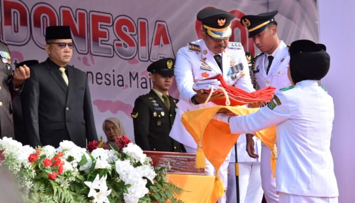 Bupati Madina Pimpin Upacara Peringatan Detik-Detik Proklamasi