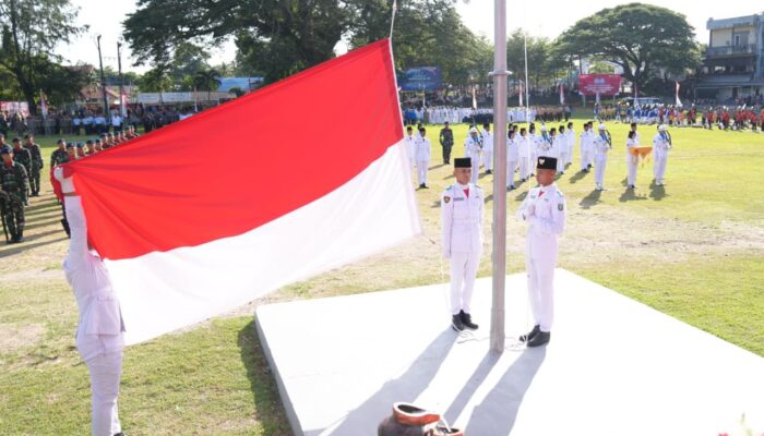 Upacara Peringatan HUT Ke-80 RI Di Sabang Khidmat