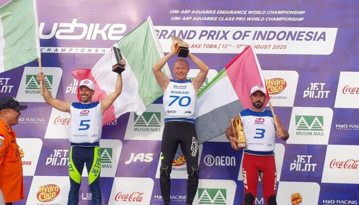 Aquabike World Championship Danau Toba 2025 Usai, Berikut Daftar Juaranya