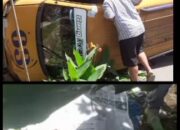 Angkot Terguling, Satu Penumpang Tewas