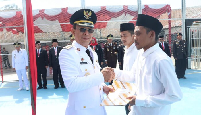 2 Dari 55 WBP Penerima Remisi Di Rutan Kelas IIB Sipirok Dinyatakan Bebas
