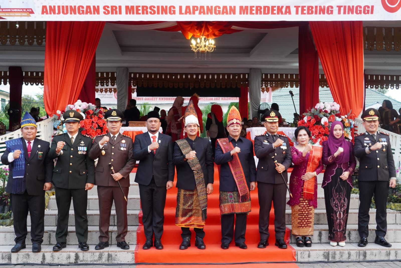 Wali Kota Tebingtinggi Pimpin Upacara HUT Ke-80 RI