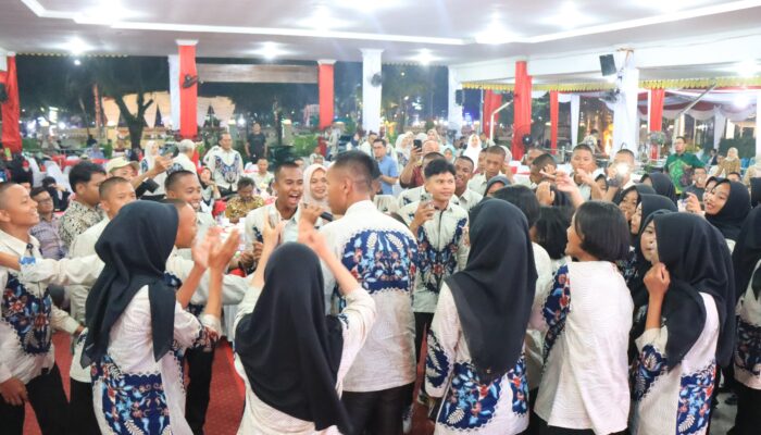 Gelar Malam Ramah Tamah, Wali Kota Apresiasi Paskibraka Kota Binjai