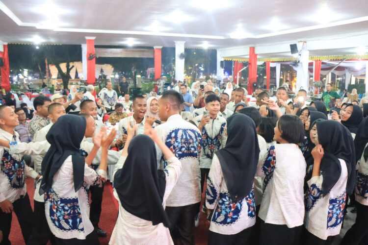Gelar Malam Ramah Tamah, Wali Kota Apresiasi Paskibraka Kota Binjai