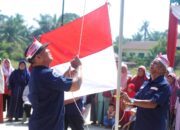 Inspiratif, Lansia Upacara HUT Ke 80 Kemerdekaan RI