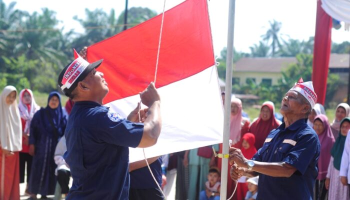 Inspiratif, Lansia Upacara HUT Ke 80 Kemerdekaan RI