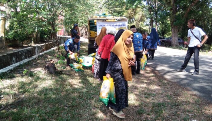 Meriahkan HUT Ke-80 RI, Dinas Pangan Aceh Besar Gelar Pangan Murah